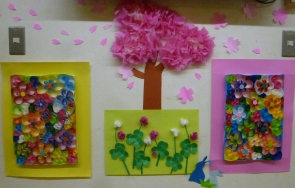 春らしく、明るく