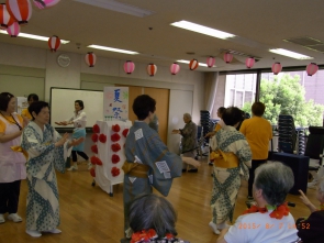 毎年、納涼祭恒例の盆踊り大会