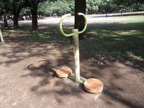 ②くるくるまわる