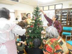 ボランティアさんも一緒に