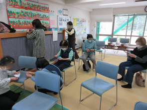事業の前に折ってく下さる方も…