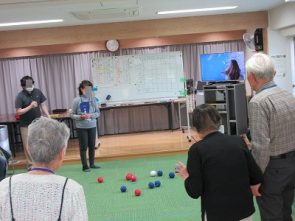 審判もやっていただきました