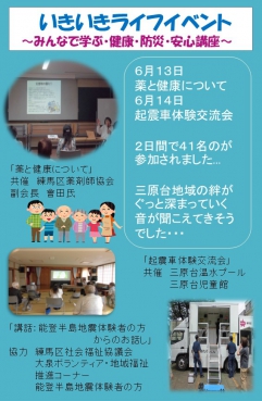 いきいきライフイベントの様子です