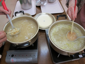 手際よく進みます。