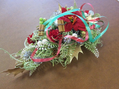 華やかなクリスマス飾り