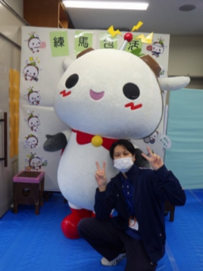 わー、ねり丸君だー＼(^o^)／ﾊﾟｼｬ