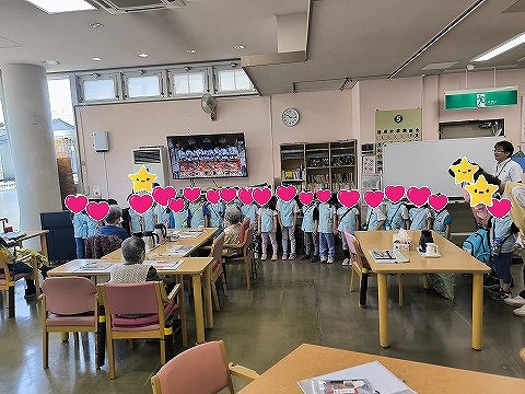 たくさんの園児さんがきてくれました!!