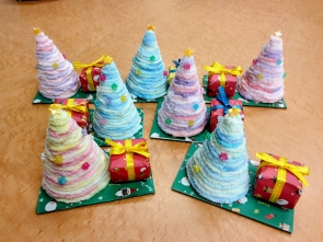 クリスマスの置き飾り