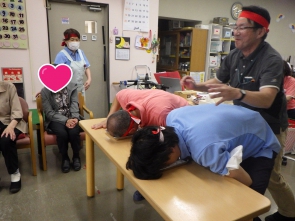 職員参加種目も!蓑毛所長が悪い顔(笑)