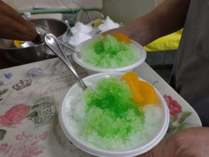 夏はこれ！かき氷も提供しました♪