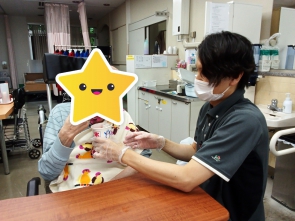 『トロミシロップかき氷』大変喜ばれました＾＾