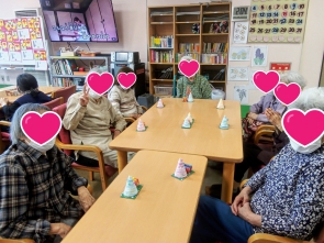 完成後、記念撮影！