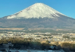 新年の富士山です