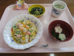 ちらしずし＆茶わん蒸し