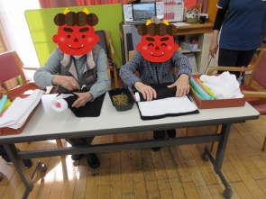 恵方巻巻き巻きゲームです。