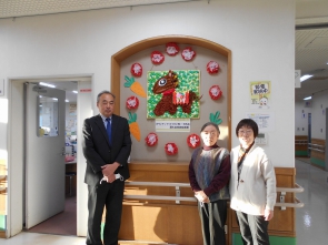 大泉学園町福祉園の園長さんと！
