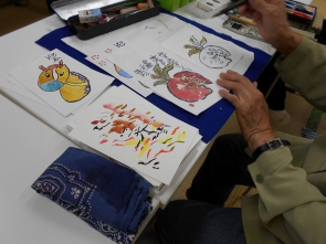 真っ赤な「ざくろ」きれいです。