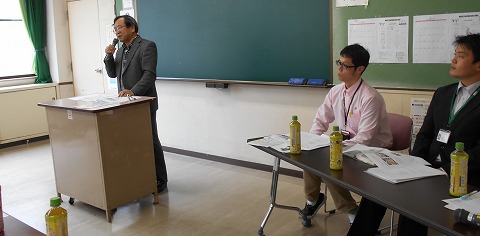3月28日のミニ地域ケア会議の様子です