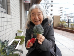 「立派でしょ！」と笑顔です。