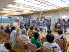 北野神社のお神輿がきました！！