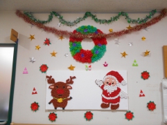 やまびこ　壁面装飾/クリスマス　