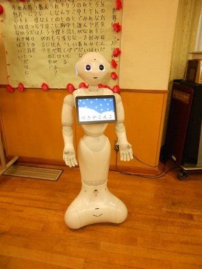 おしゃべりが上手で可愛いペッパー君★