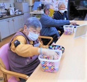集中してます