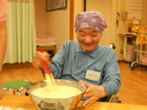「混ぜるよ！」と頼もしいです!(^^)!