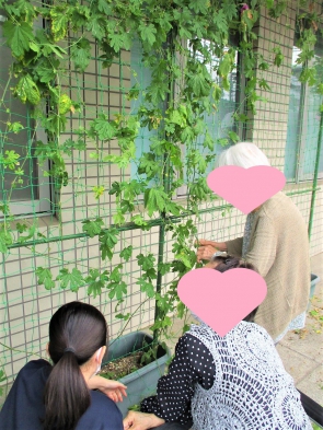 大学生の実習生さんと一緒に☆