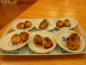 最高に美味しいたこ焼きの出来上がり～！！
