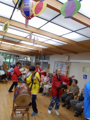 盆踊り大会。。今年も盛り上がりました～)^o^(