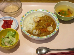 温かくて美味しい昼食