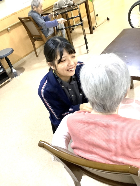 かわいい後輩もできました！