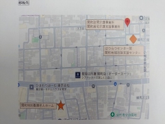 区民センター裏側(武蔵関駅寄り)の一角に引っ越しです。