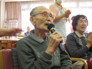 北島三郎を熱唱♪