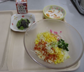 具だくさんの素麺
