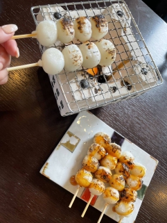 焼き団子体験