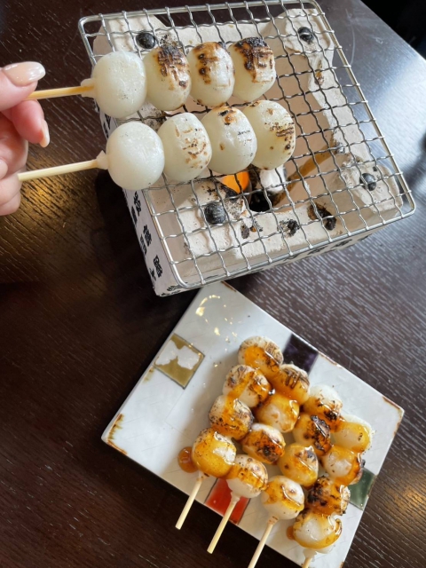 焼き団子体験