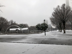 光ヶ丘公園の雪景色です。