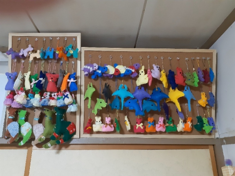 色鮮やかな作品の競演です。