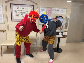 実習生がきましたが、鬼も来ました！