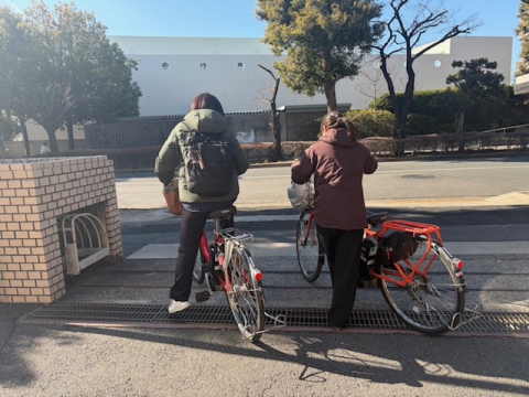 ご利用者さまのお宅へ出発！