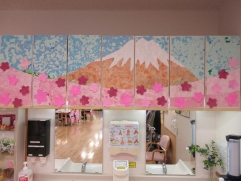    桜が満開になりました(^O^)／