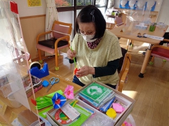        　可愛い園児たちが喜んでくれるように・・・