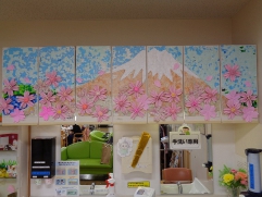富士山の春景色