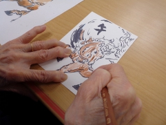 干支の絵手紙♪