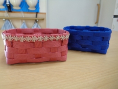 一月の手工芸の作品です