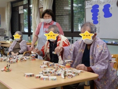 男性陣も着物を羽織って素敵です!