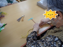手工芸のご様子♪