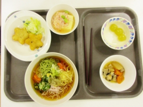 　　　　　　　　　　　　　　七夕の昼食♪♪